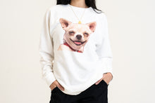 Load image into Gallery viewer, Smiley Chihuahua Crewneck Sweatshirt