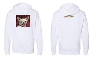 Smiley Chihuaua Hoodie Old Skool