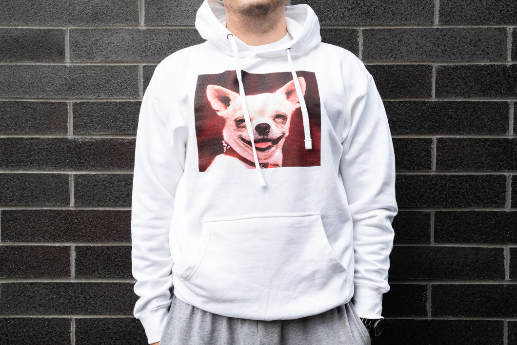 Smiley Chihuaua Hoodie Old Skool