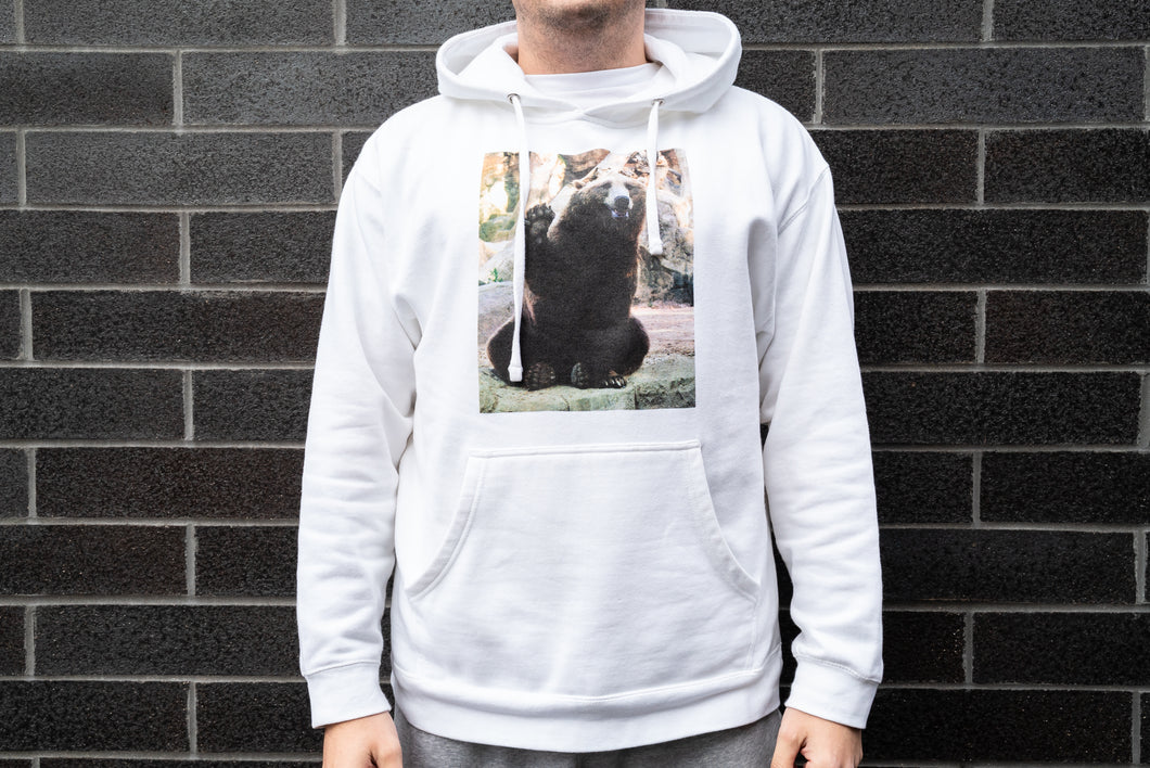 Wavy Bear Hoodie Old Skool