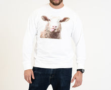 Load image into Gallery viewer, Goofy Sheep Crewneck Sweatshirt