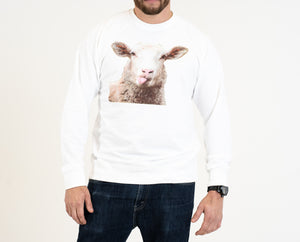 Goofy Sheep Crewneck Sweatshirt